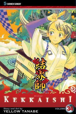 Coperta cărții 'Kekkaishi, Volume 34 - Yellow Tanabe'