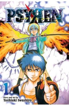 Coperta cărții 'Psyren, Vol. 1, 1 - Toshiaki Iwashiro'