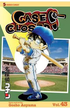 Coperta cărții 'Case Closed, Volume 43 - Gosho Aoyama'