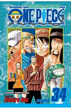 Coperta cărții 'One Piece, Vol. 34, 34 - Eiichiro Oda'