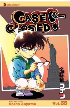Coperta cărții 'Case Closed, Volume 35 - Gosho Aoyama'