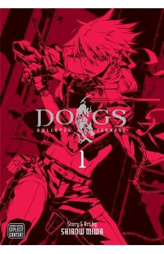 Coperta cărții 'Dogs, Vol. 1, 1: Bullets & Carnage - Shirow Miwa'