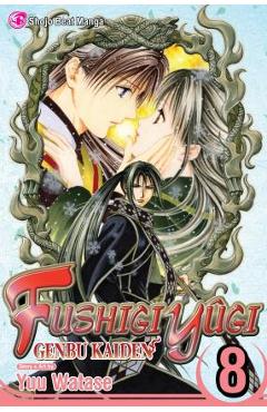 Coperta cărții 'Fushigi Y�gi: Genbu Kaiden, Vol. 8 - Yuu Watase'