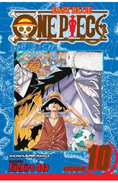 Coperta cărții 'One Piece, Vol. 10, 10 - Eiichiro Oda'