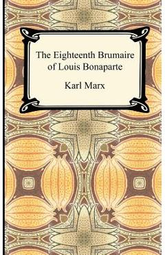Coperta cărții 'The Eighteenth Brumaire of Louis Bonaparte - Karl Marx'