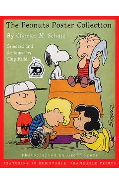 Coperta cărții 'The Peanuts Poster Collection - Chip Kidd'