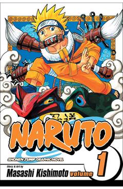 Coperta cărții 'Naruto, Volume 1: The Tests of the Ninja - Kishimoto Masashi'