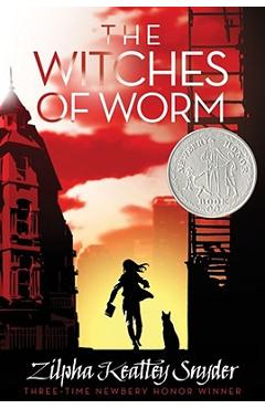 Coperta cărții 'The Witches of Worm - Zilpha Keatley Snyder'
