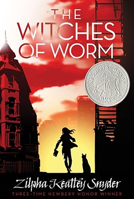 Coperta cărții 'The Witches of Worm - Zilpha Keatley Snyder'
