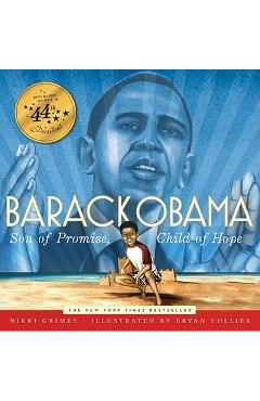 Coperta cărții 'Barack Obama: Son of Promise, Child of Hope - Nikki Grimes'