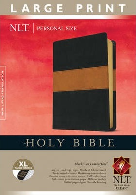 Personal Size Large Print Bible-NLT - Tyndale