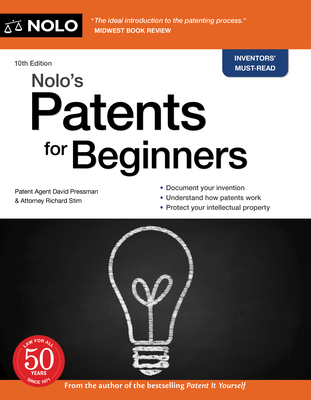 Nolo's Patents for Beginners - David Pressman