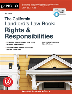 The California Landlord's Law Book: Rights & Responsibilities - Nils Rosenquest