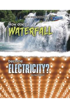 Coperta cărții 'How Does a Waterfall Become Electricity? - Robert Snedden'