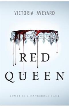 Coperta cărții 'Red Queen - Victoria Aveyard'