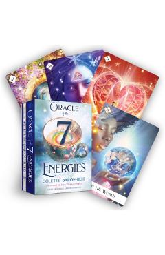 Coperta cărții 'Oracle of the 7 Energies: A 49-Card Deck and Guidebook - Colette Baron-Reid'