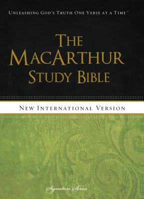MacArthur Study Bible-NIV-Signature Series - John F. Macarthur