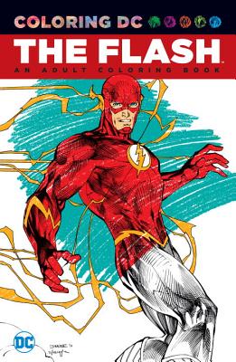 Coperta cărții 'The Flash: An Adult Coloring Book - Various'