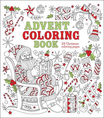 Advent Coloring Book: 24 Christmas Coloring Pages - Arcturus Publishing