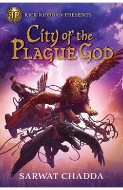 Coperta cărții 'City of the Plague God - Sarwat Chadda'