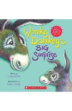Coperta cărții 'Wonky Donkey's Big Surprise - Craig Smith'