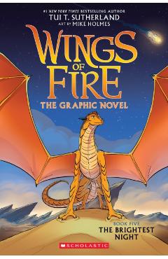 The Brightest Night (Wings of Fire Graphic Novel #5): A Graphix Book - Tui T. Sutherland