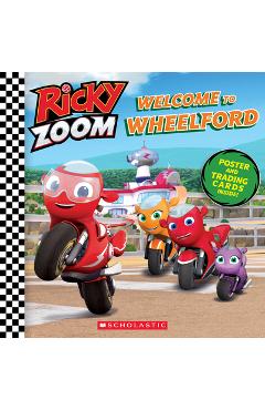 Coperta cărții 'Welcome to Wheelford (Ricky Zoom) - Annie Auerbach'