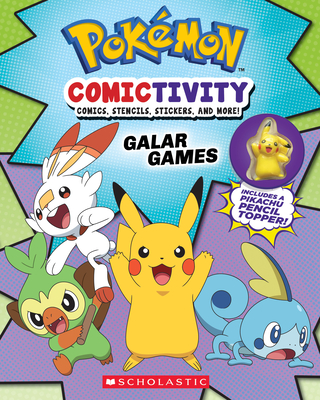 Pok�mon Comictivity: Galar Games: Activity Book with Comics, Stencils, Stickers, and More! - Scholastic