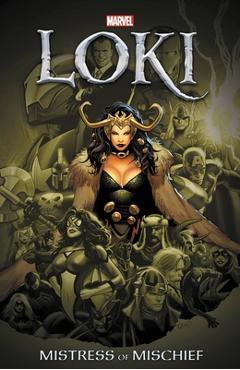 Coperta cărții 'Loki: Mistress of Mischief - J. Michael Straczynski'