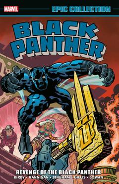 Coperta cărții 'Black Panther Epic Collection: Revenge of the Black Panther - John Byrne'