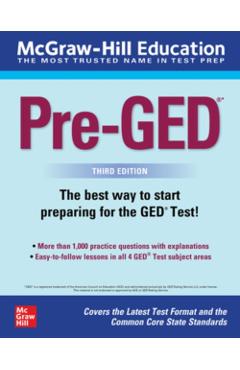 McGraw-Hill Education Pre-Ged, Third Edition - Mcgraw Hill Editors