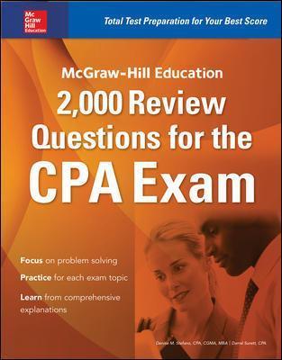 McGraw-Hill Education 2,000 Review Questions for the CPA Exam - Denise M. Stefano