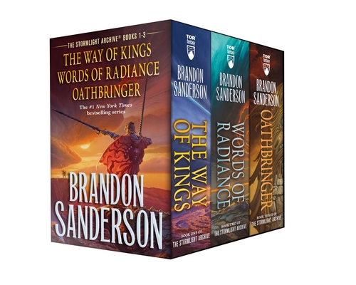Stormlight Archive MM Boxed Set I, Books 1-3: The Way of Kings, Words of Radiance, Oathbringer - Brandon Sanderson