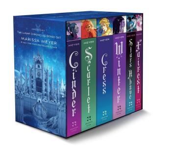 The Lunar Chronicles Boxed Set: Cinder, Scarlet, Cress, Fairest, Stars Above, Winter - Marissa Meyer