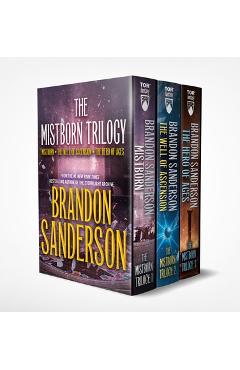 Poza produsului Mistborn Boxed Set I: Mistborn, the Well of Ascension, the Hero of Ages - Brandon Sanderson