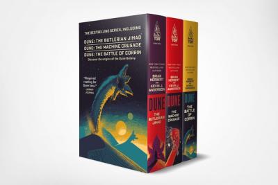 Legends of Dune Mass Market Paperback Boxed Set: The Butlerian Jihad, the Machine Crusade, the Battle of Corrin - Brian Herbert