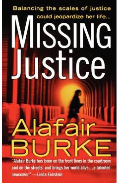 Coperta cărții 'Missing Justice: A Samantha Kincaid Mystery - Alafair Burke'