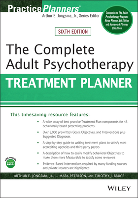 The Complete Adult Psychotherapy Treatment Planner - David J. Berghuis