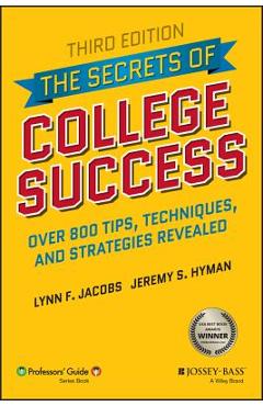 Coperta cărții 'The Secrets of College Success - Lynn F. Jacobs'