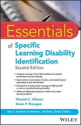 Essentials of Specific Learning Disability Identification - Vincent C. Alfonso
