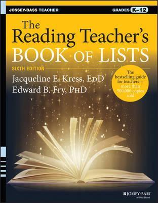 The Reading Teacher's Book of Lists - Jacqueline E. Kress