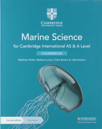 Cambridge International as & a Level Marine Science Coursebook with Digital Access (2 Years) - Matthew Parkin