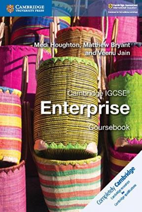 Cambridge Igcse(r) Enterprise Coursebook - Medi Houghton