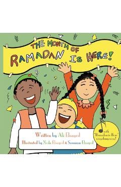 Coperta cărții 'The Month of Ramadan Is Here: Sing Along Children's Book - Neda Elsayed'