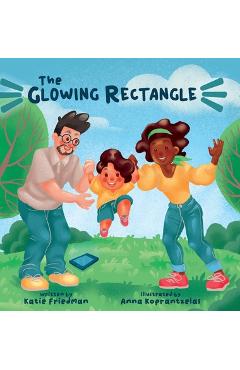 Coperta cărții 'The Glowing Rectangle - Katie Friedman'