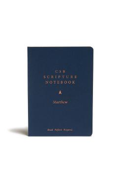 Poza produsului CSB Scripture Notebook, Matthew: Read. Reflect. Respond. - Csb Bibles By Holman