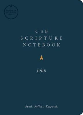 CSB Scripture Notebook, John: Read. Reflect. Respond. - Csb Bibles By Holman