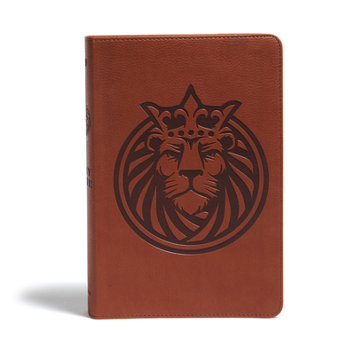 KJV Kids Bible, Lion Leathertouch - Holman Bible Staff