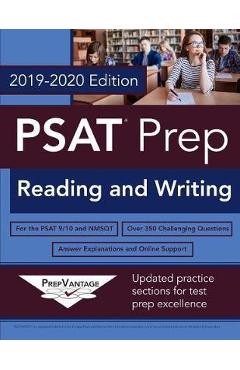 Coperta cărții 'PSAT Prep: Reading and Writing - Prepvantage'
