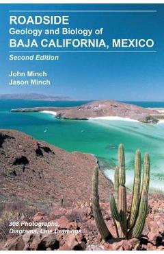 Coperta cărții 'Roadside Geology and Biology of Baja California, 2nd Ed. - John Minch'